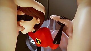 Elastigirl von den Unglaublichen - Animation !!