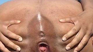 Ebony gape pussy 5