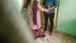 Indisk college flickvän sex