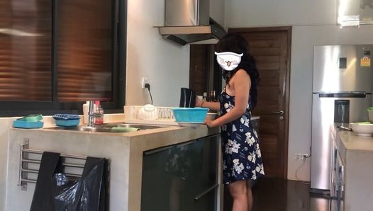 Ep 7 - meine Freundin wurde beim Kochen in der Küche gefickt