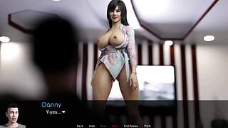 Lisa # 12 - Danny Night 2 - Porno-Spiele, 3D Hentai, Spiele für Erwachsene, 60 fps