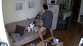 Couple chinois, sexe ... caméra IP