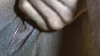 Schwarzer Cuckold-Creampie-Creampie Teil 1 der Nahaufnahme