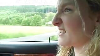 She wanted to hitchhike but ended up getting her pussy wrecked