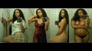 Afroamerikaner-Amateur-Mädchen entkleidete Bilder part6 gekleidet