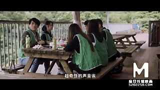 Trailer, Sexarbeiterin, Live-Sex im Freien, Guan Ming Mei-mdsr-0002 ep3, bestes original Asien-Porno-Video