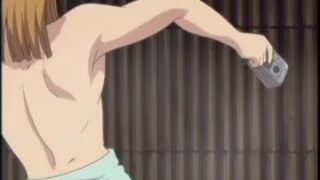 Hentai-Film, der große Titten an heißen Teen-Küken hat