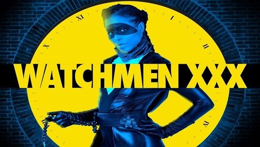 Schwarzes Teen Kir Noir als Sister Night in xxx Watchmen