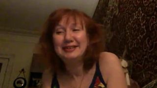 Ältere Russin in Skype 2017-02-12