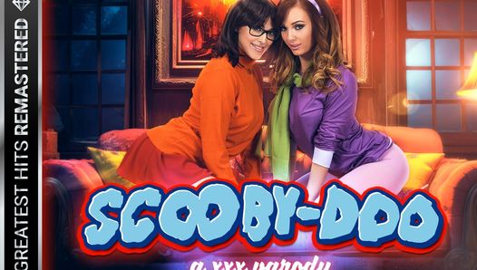 Vrcosplayx - Velma en Daphne lossen het mysterie van de grote lul in Scooby Doo een xxx-parodie op, geremasterd