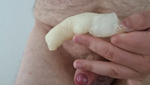 24 Loads of Cum - Fill up the entire Condom