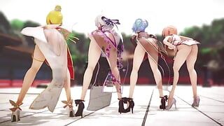 Mmd R-18 Anime mädchen sexy tanzen (clip 24)