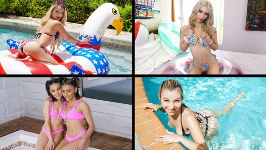 Bikini's en schattige konten compilatie feat. Vanessa Moon, Alice Marie, Emma Rosie & Riley Star