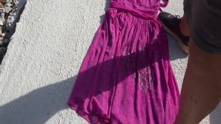 piss on Pink Fuschia 7 dress