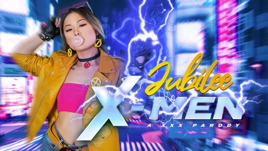 Asiatische Teen-Schönheit Lulu Chu als X-Men Jubilee ficken