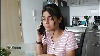 Hindi sex, amatör knullar med vacker indisk tjej - Porr på spanska