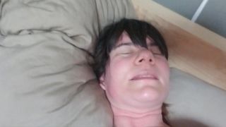 Жена занимается сексом сзади с использованием OhMiBod и Hitachi, часть 2