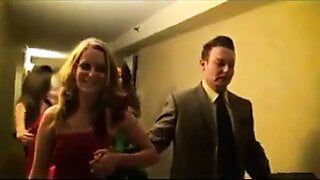 Вечеринка в отеле в любительском видео