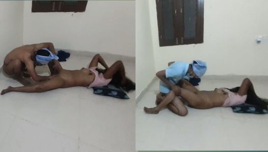 Desi liebhaber geheimes ficken im zimmer fingern muschi, geschwollene brustwarzen lecken, Telugu-ficker