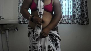 Sari trägt