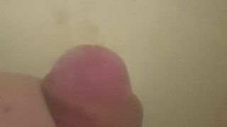 Cumming en baño