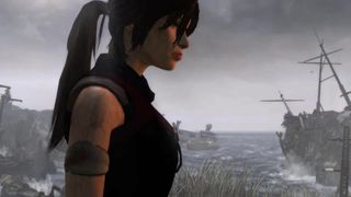 Tomb Raider 2013 Flaschen und behaart