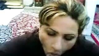 IRAN Hijab Girl Gives Amazing Blowjob Rides Dick MA