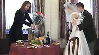 Alexandra en Andrew - Russische bruiloftswingers