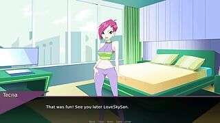Fairy Fixer (JuiceShooters) - Winx Part 33 Fucking Stella In The Shower And Tecna Handjob By LoveSkySan69