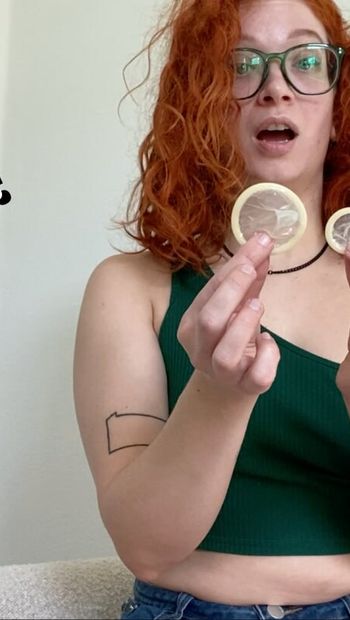 mannelijke pikken zijn klein! Eerste keer met futa vriendin condoomvergelijking - volledige video op Veggiebabyy Manyvids