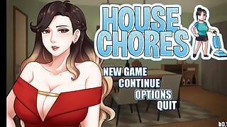 House chores cap 1 - meine sexy brünette stiefmutter mit dicken titten
