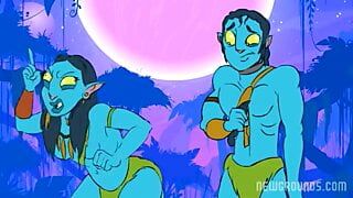 Heißer Na&#39;vi-Sex - Animations-Avatar