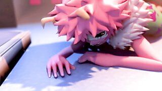 Mina Ashido Bends Over For Katsuki Bakugou