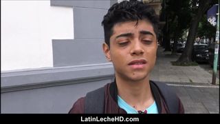 Junger Amateur-Latino-Twink-Junge fickt Fremden für Telefongeld