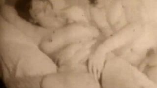 Boy Fingering MILF's Vagina (1950s Vintage)