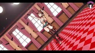 Sexy Liza – Jump-Up-Tanz (3D-Hentai)