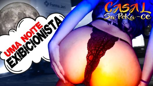 MOSTRANDO LA MOGLIE A SCONOSCIUTI PER STRADA DI NOTTE, LA NOSTRA PRIMA VERA PECORINA (VIDEO COMPLETO SU FAPHOUSE)