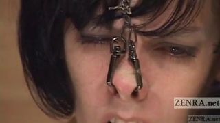 Cmnf japanische Nase BDSM mit Untertiteln mit Elise Graves