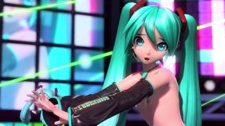 Hatsune Miku nackt Ecchi Dance Ich werde dich mikumiku (Saltlapse)