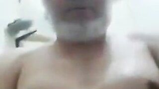 Pakistani daddy Cam Precum