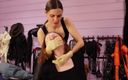 Arya Grander: Ubrania Zdzieranie - Cut the Dress - Lesbian Perky Play (Arya Grander &amp;amp; Mistress...