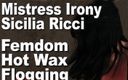 Edge Interactive Publishing: Paní Irony &amp;amp; Sicilia Ricci femdom sexy voskem bičující gmwl2040