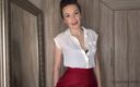 SophiaSmithUK: Encourager le pervers en collants du bureau