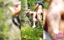 Alice KellyXXX: Wife doggy fucking and deep sucking in forest - cum inside