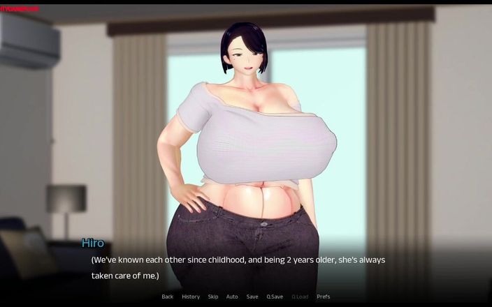 Naughty gameplays: Netorase Wife 01 - Fantasias de corno ele sonha com sua esposa...