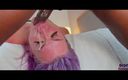 Digital climaxxx: Mamă sexy cu păr violet Madi B este distrusă de...
