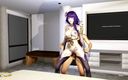 X Hentai: La princesa tetona monta su solider parte 01 - animación 3D 284