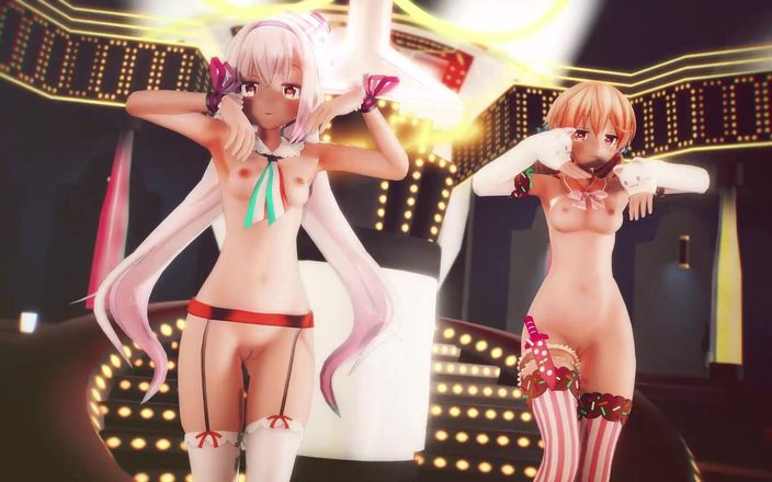 Mmd anime girls: Mmd R-18 Anime Girls Sexy Dancing Klip 19