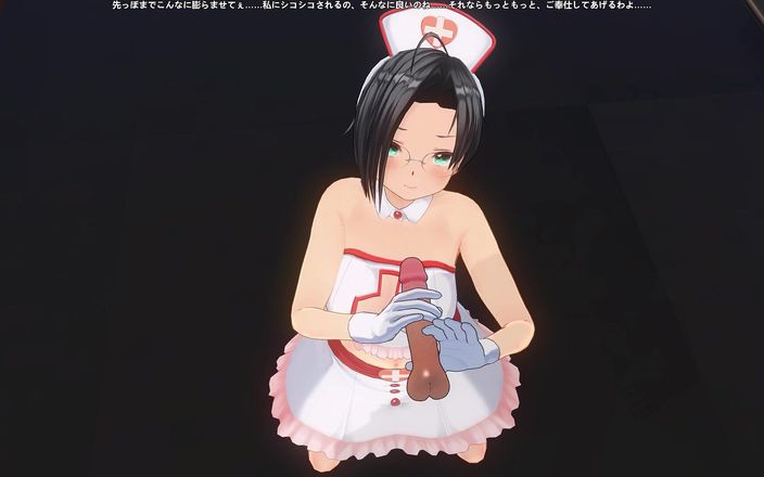 H3DC: 3D-hentai-pOV-krankenschwester wichst den patienten