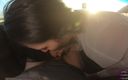 YSP Studio: Quick blowjob with swallow in the car near the road